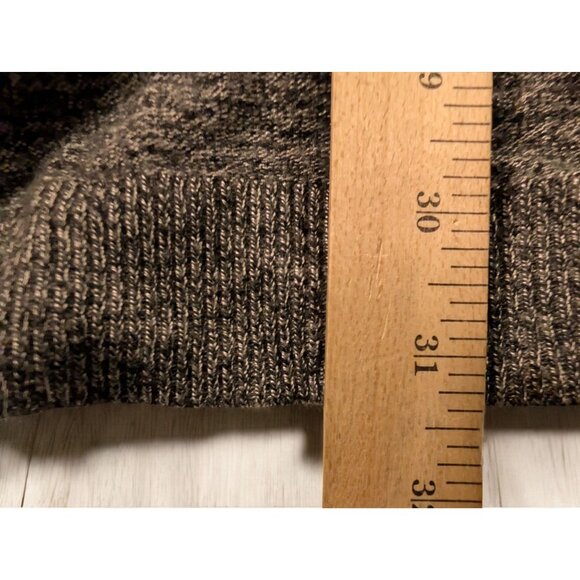 Pure Energy Womens 3X Open Front Heather Gray Cardigan Sweater Lightweight Cover - Picture 6 of 9